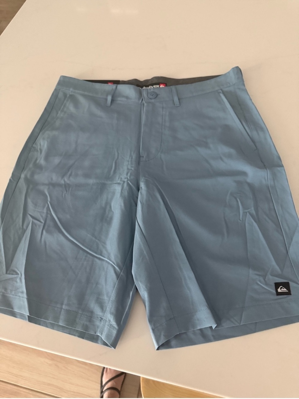 Quiksilver Men's Light Blue Hybrid Shorts